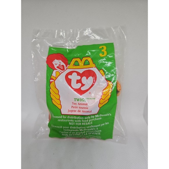 Twigs Toy Animal #3 Ty McDonalds 1998 - NEW - Picture 1 of 2